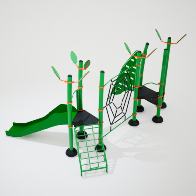 Playground Ziober Play destinado a crianças, com foco em diversão, segurança e durabilidade. Ideal para parquinhos infantis em áreas externas e internas.