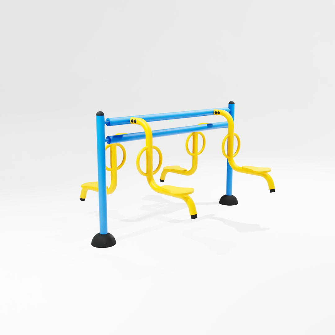Playground Ziober Play destinado a crianças, com foco em diversão, segurança e durabilidade. Ideal para parquinhos infantis em áreas externas e internas.