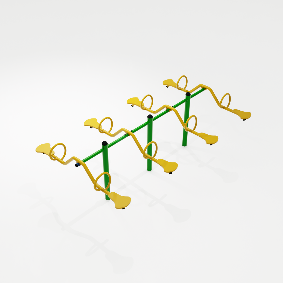 Playground Ziober Play destinado a crianças, com foco em diversão, segurança e durabilidade. Ideal para parquinhos infantis em áreas externas e internas.