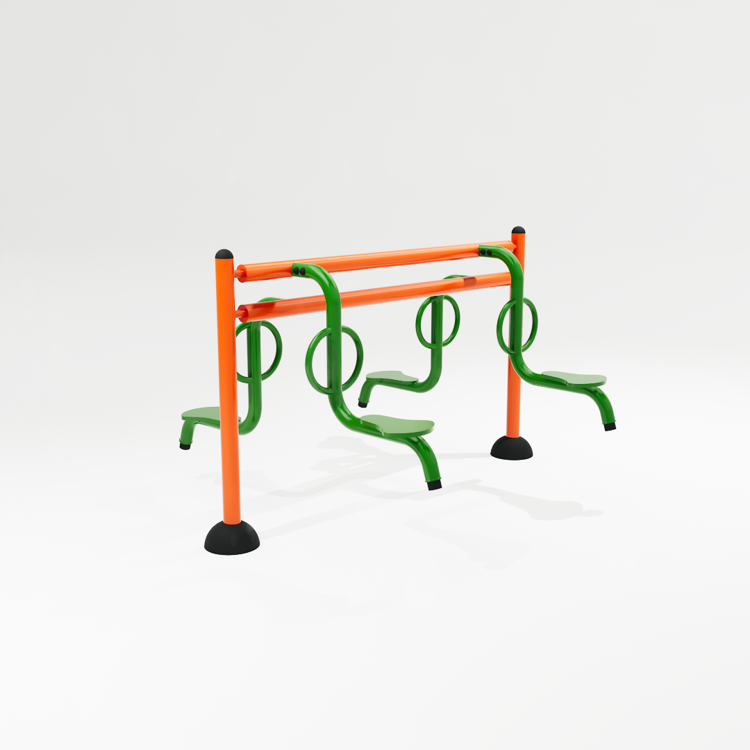 Playground Ziober Play destinado a crianças, com foco em diversão, segurança e durabilidade. Ideal para parquinhos infantis em áreas externas e internas.