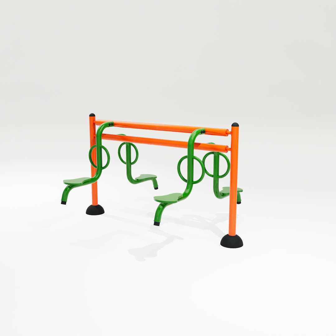 Playground Ziober Play destinado a crianças, com foco em diversão, segurança e durabilidade. Ideal para parquinhos infantis em áreas externas e internas.