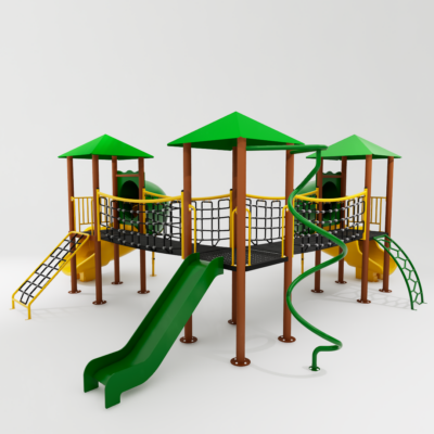 Playground Ziober Play destinado a crianças, com foco em diversão, segurança e durabilidade. Ideal para parquinhos infantis em áreas externas e internas.