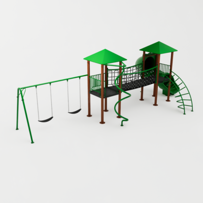 Playground Ziober Play destinado a crianças, com foco em diversão, segurança e durabilidade. Ideal para parquinhos infantis em áreas externas e internas.