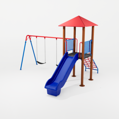 Playground Ziober Play destinado a crianças, com foco em diversão, segurança e durabilidade. Ideal para parquinhos infantis em áreas externas e internas.