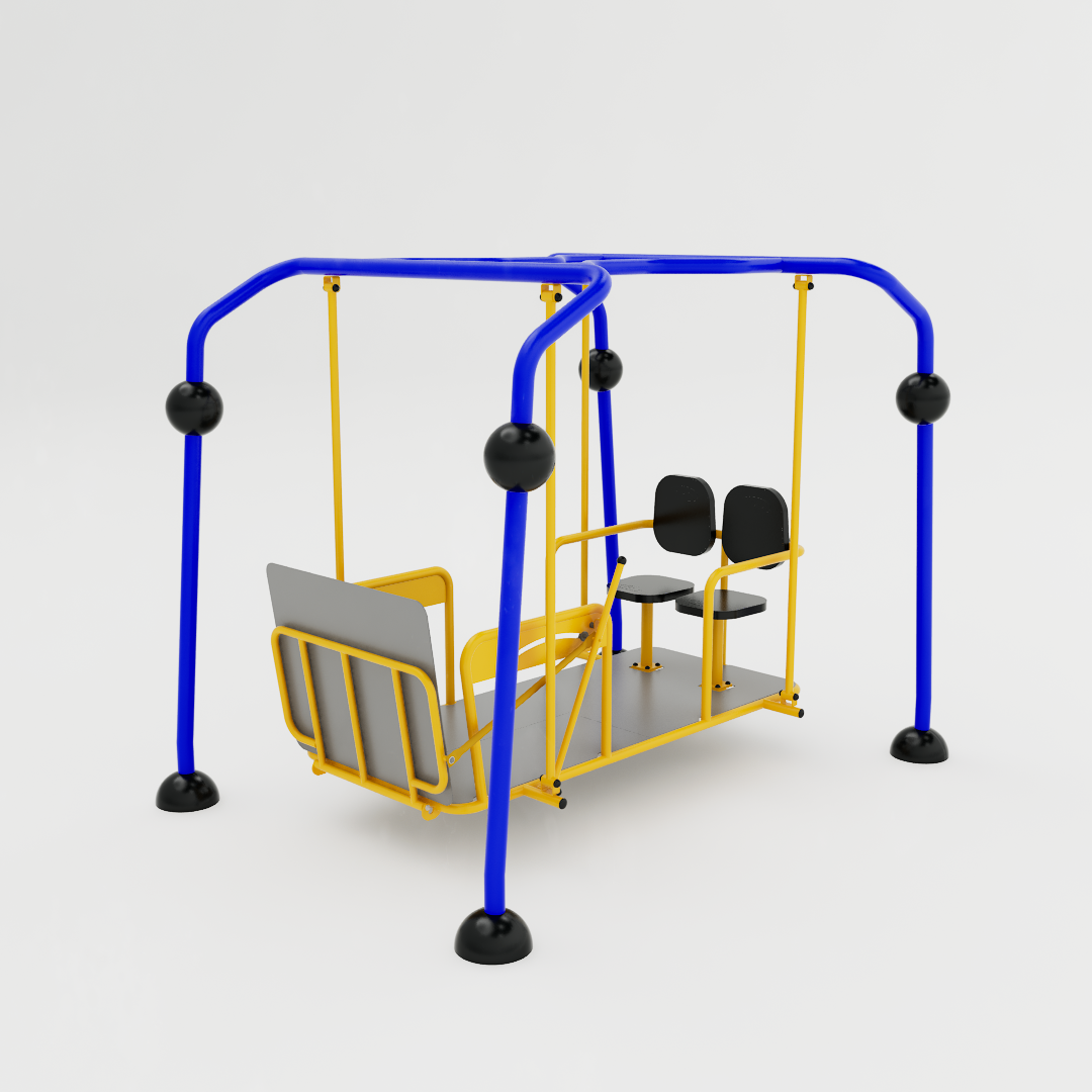 Playground Ziober Play destinado a crianças, com foco em diversão, segurança e durabilidade. Ideal para parquinhos infantis em áreas externas e internas.
