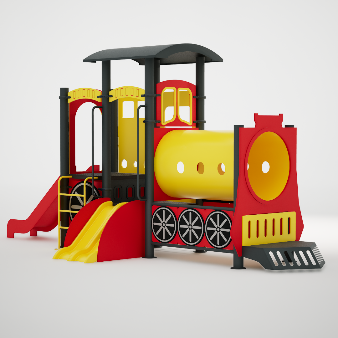 Playground Ziober Play destinado a crianças, com foco em diversão, segurança e durabilidade. Ideal para parquinhos infantis em áreas externas e internas.