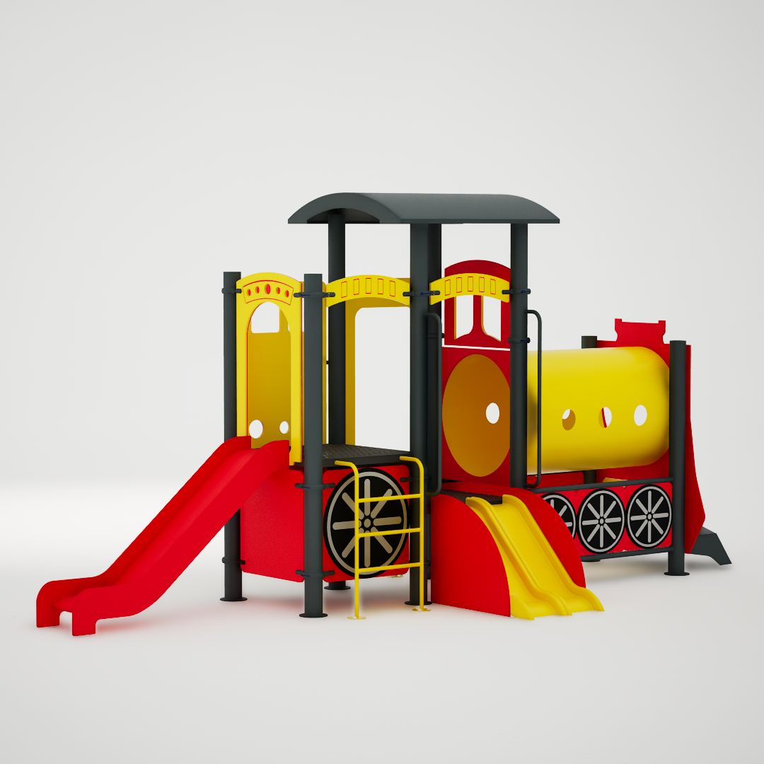 Playground Ziober Play destinado a crianças, com foco em diversão, segurança e durabilidade. Ideal para parquinhos infantis em áreas externas e internas.