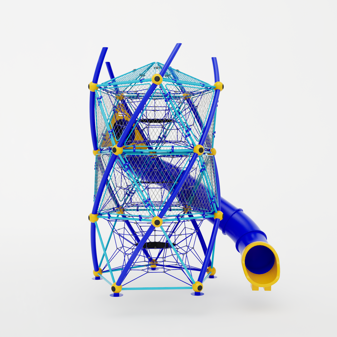 Playground Ziober Play destinado a crianças, com foco em diversão, segurança e durabilidade. Ideal para parquinhos infantis em áreas externas e internas.