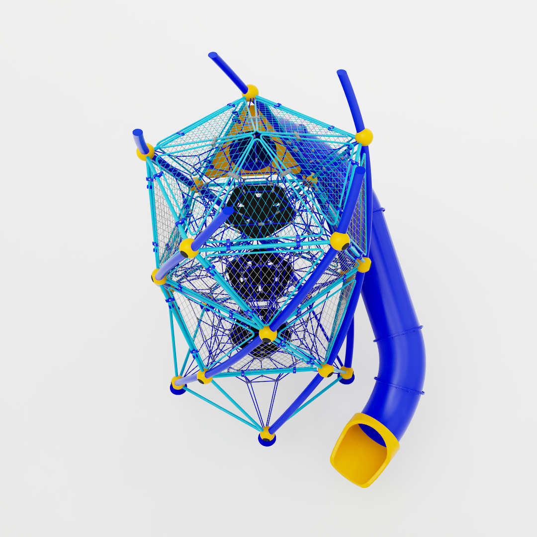 Playground Ziober Play destinado a crianças, com foco em diversão, segurança e durabilidade. Ideal para parquinhos infantis em áreas externas e internas.