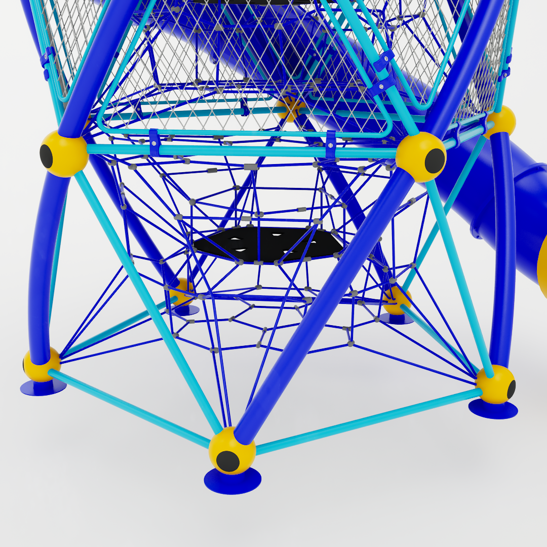 Playground Ziober Play destinado a crianças, com foco em diversão, segurança e durabilidade. Ideal para parquinhos infantis em áreas externas e internas.