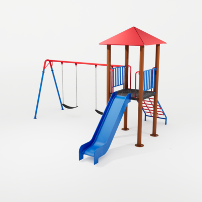 Playground Ziober Play destinado a crianças, com foco em diversão, segurança e durabilidade. Ideal para parquinhos infantis em áreas externas e internas.