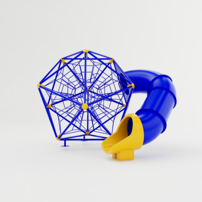 Playground Ziober Play destinado a crianças, com foco em diversão, segurança e durabilidade. Ideal para parquinhos infantis em áreas externas e internas.